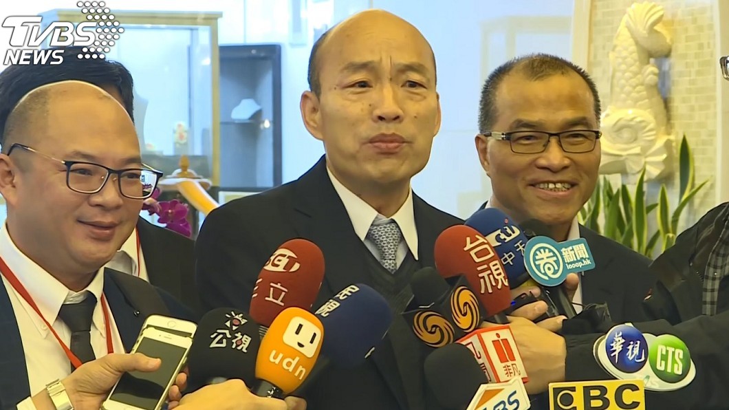 黨擬徵召登記2020初選 韓國瑜:一直被逼洗衣服