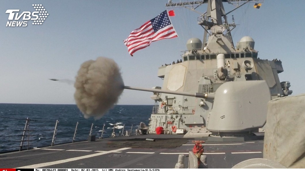 美艦今年第3度航經台灣海峽 國防部全程掌握