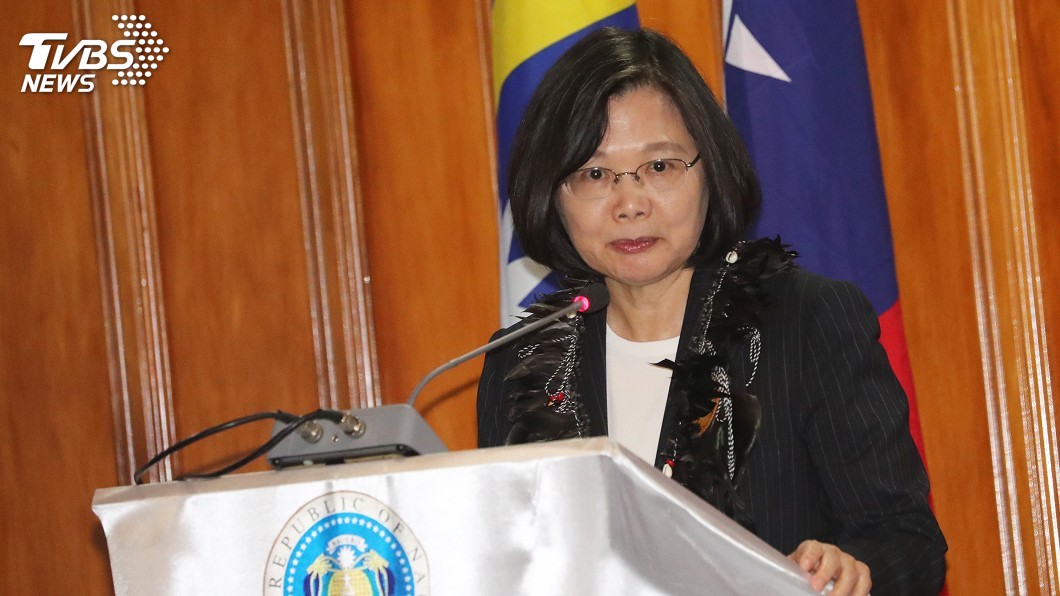 諾魯第一夫人首次國會旁聽 就為了蔡總統