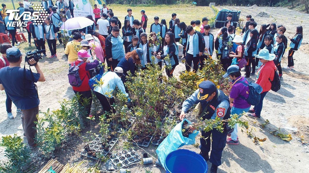 日月潭向山植樹400株 營造更好綠色環境