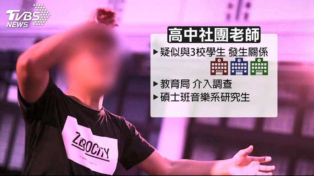 社團外聘師指導3校 傳師生戀各校震驚
