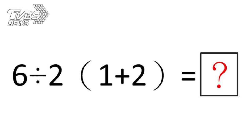 「6÷2(1+2)=?」因這觀念 百萬網友全答錯