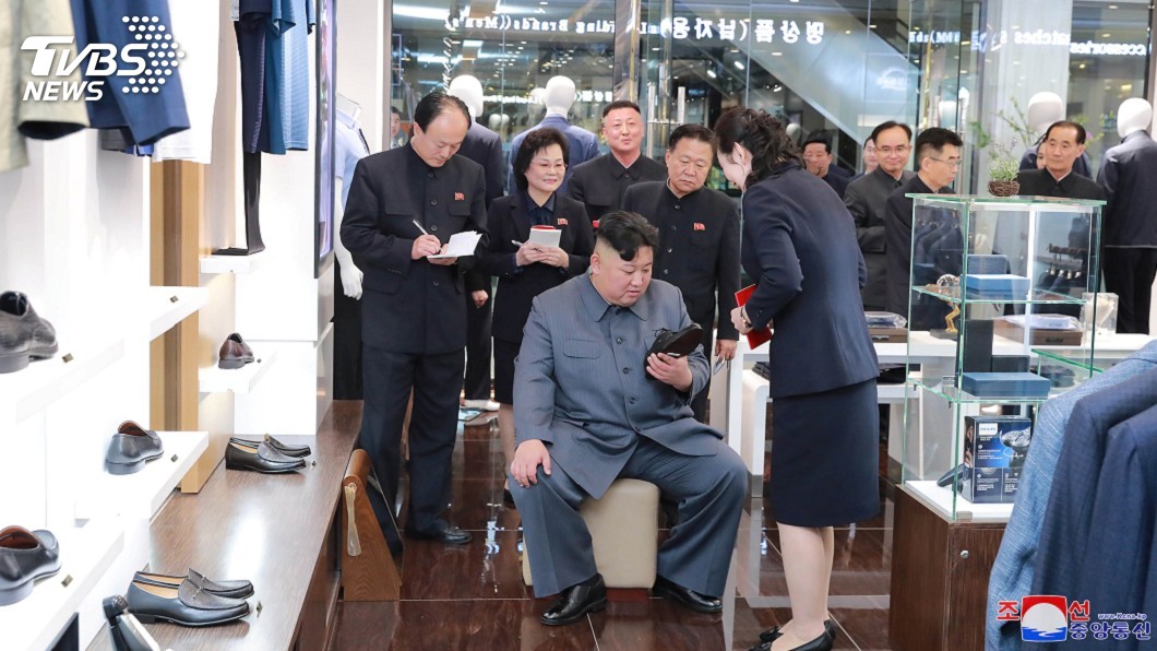 讓北韓發大財! 金正恩視察新百貨笑瞇瞇