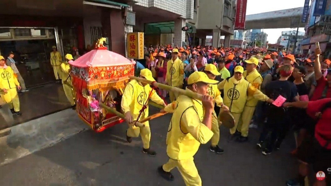 圖/翻攝自白沙屯媽祖網路電視綜合台