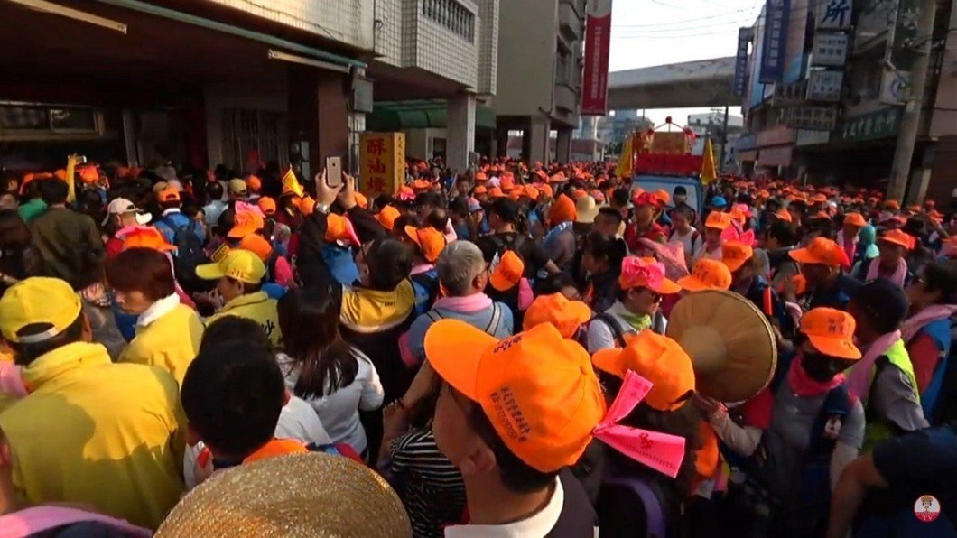 圖/翻攝自白沙屯媽祖網路電視綜合台