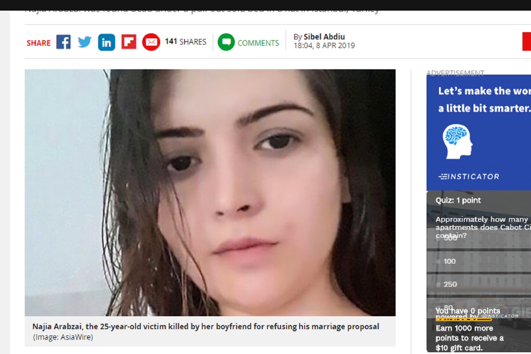 拒絕已婚男友求婚 正妹遭割雙耳手指慘死