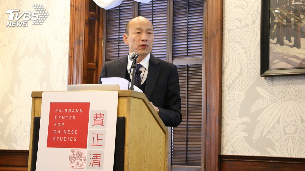 韓國瑜:兩岸須和平共存 以智慧避免潛在衝突
