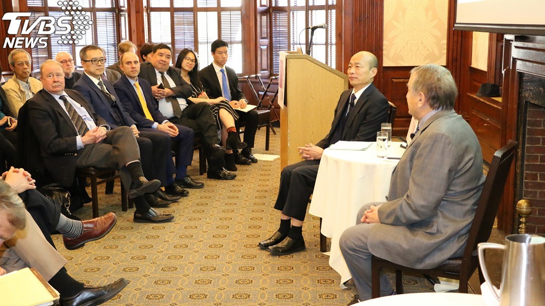 韓國瑜最新金句!哈佛演講高喊:台灣未來靠「這20字」