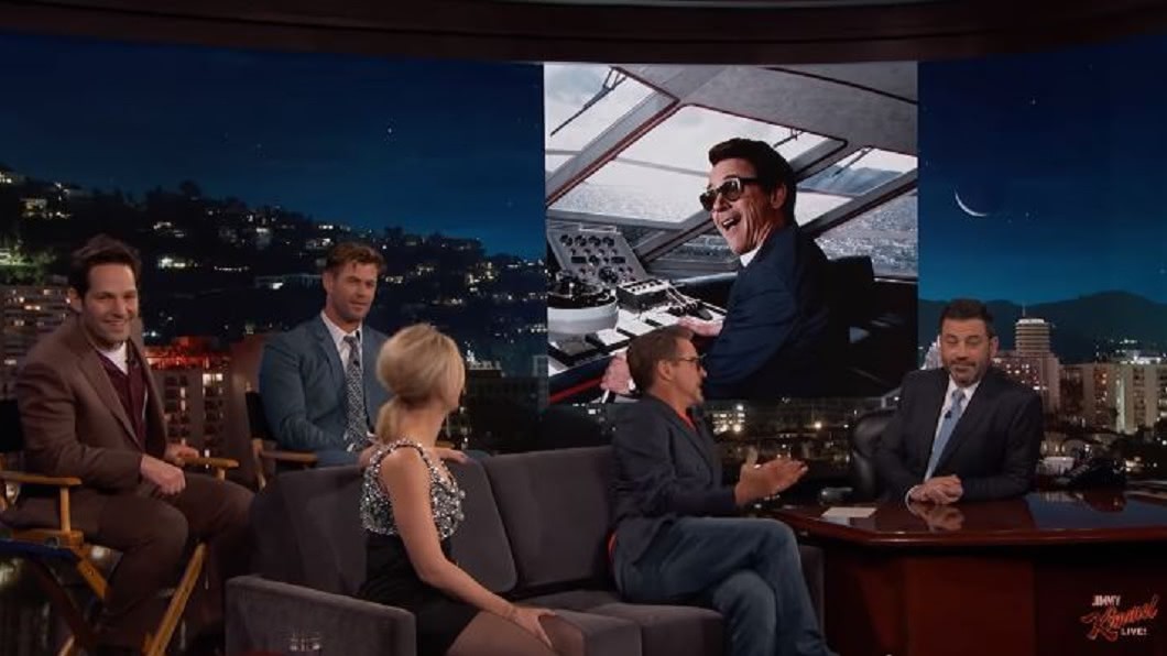 圖/翻攝自Jimmy Kimmel Live youtube