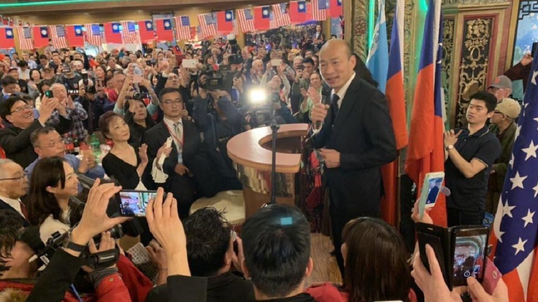 僑胞狂喊「選總統」!韓國瑜海外超夯 她曝:熱過小馬哥