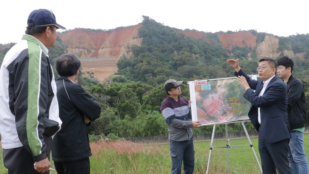 整治鐵砧山崩塌 蔡其昌:遊客安全更有保障