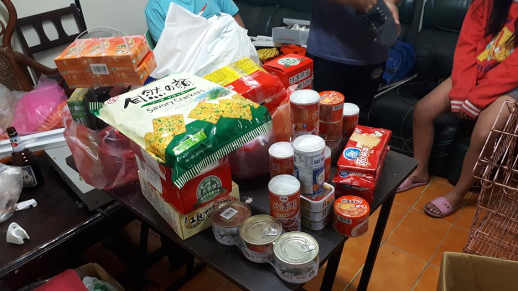 仲哥還帶了不少物資過去！圖／翻攝花蓮同鄉會