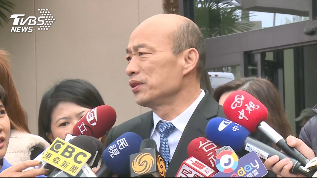 郭董選總統　韓國瑜：天塌下來兩人頂，舒服多了