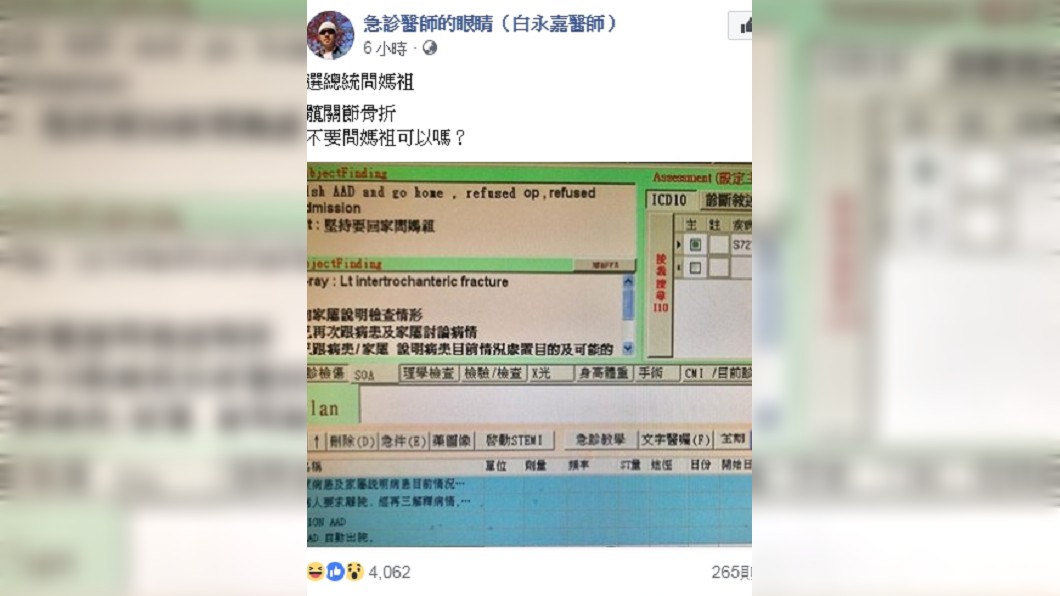 骨折要開刀　患者堅持「回家問媽祖」...醫師無奈嘆