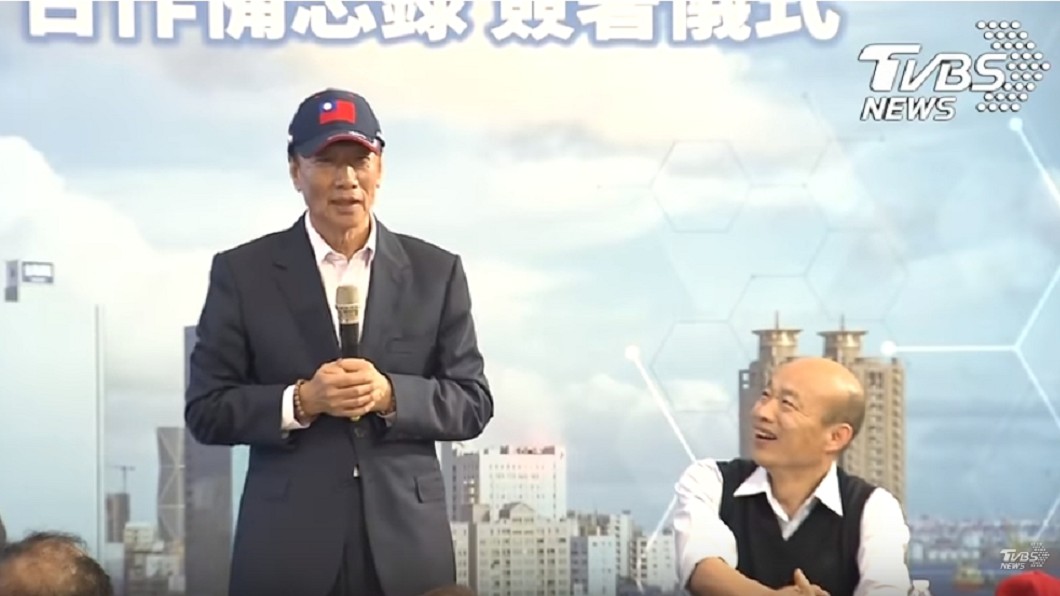 就愛國旗帽!郭台銘驕傲「這一點」穩贏韓國瑜