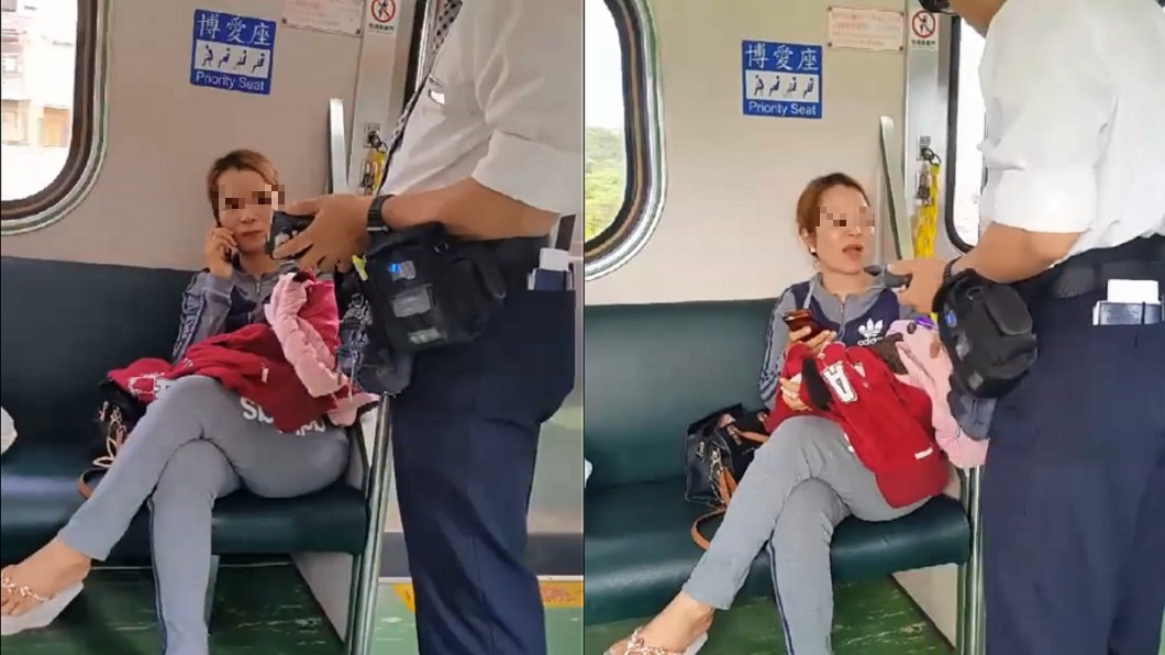 台鐵逃票被查獲 越女嗆車長「嘰嘰喳喳什麼」