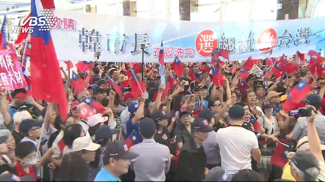 韓粉挺「選總統救台灣」 他喊:韓國瑜還扭捏什麼?