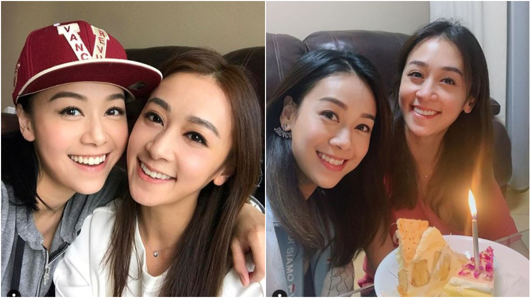 黃心穎(左)與大姊黃心美。圖/翻攝自黃心穎IG