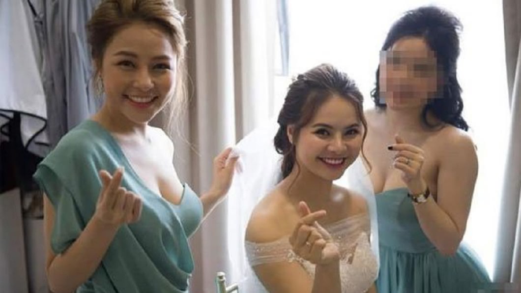 日前正妹的閨密結婚,她還當對方的伴娘。(圖/翻攝自臉書和IG)