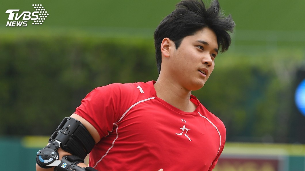 大谷翔平術後首次模擬實戰 打擊率百分百