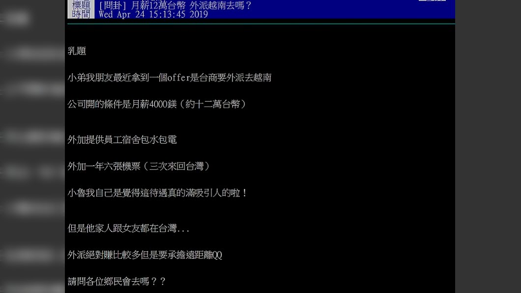 圖/翻攝自PTT