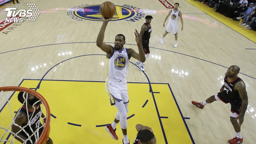 NBA西區準決賽首戰 杜蘭特35分率勇士擊退火箭