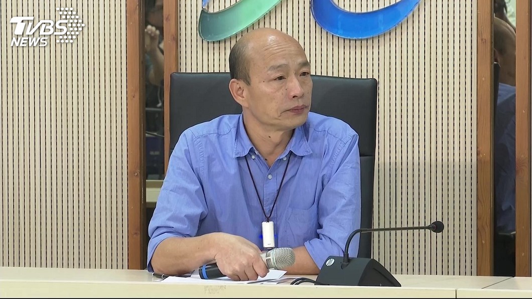 絕無收企業家4千萬 韓國瑜:有就辭市長、再抹黑就告