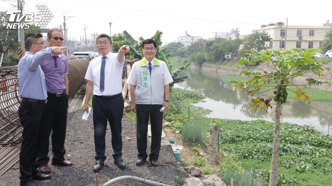 台中安良港大排崩落 水利署允諾優先治理