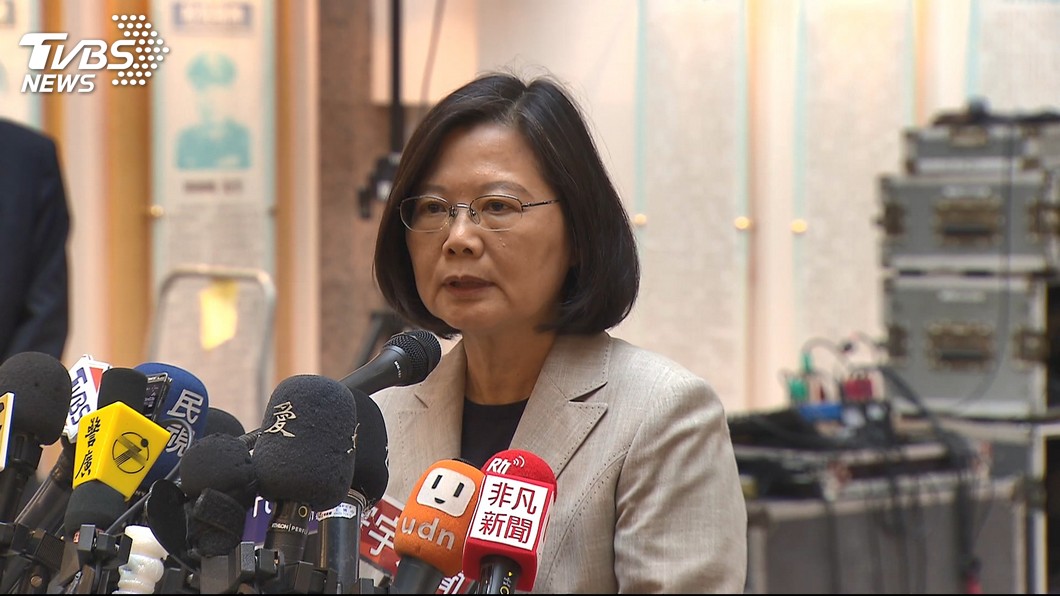 郭不選柯要拚下去　蔡總統：參選總統是嚴肅的事