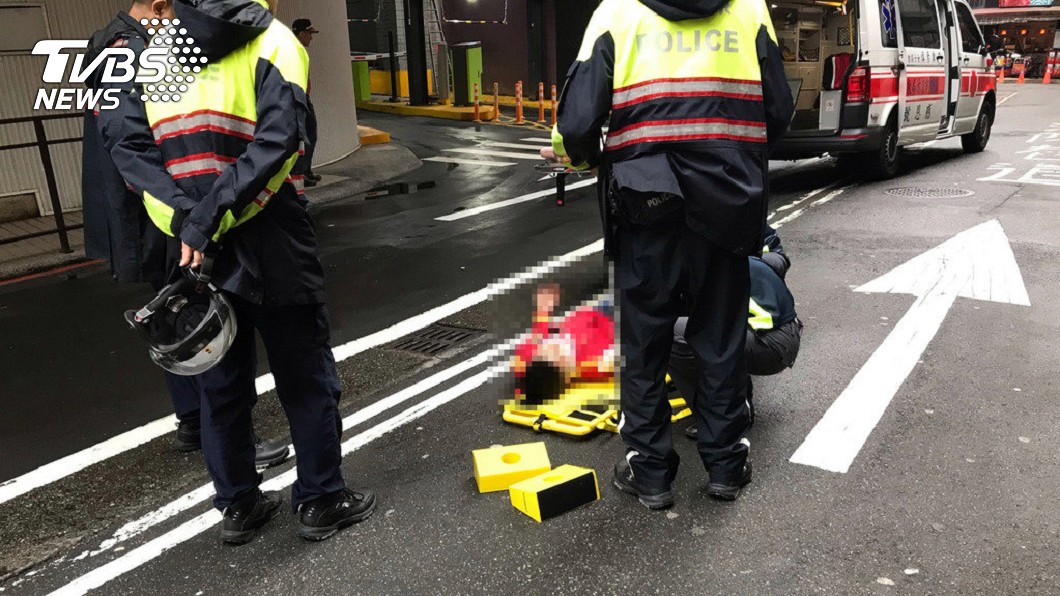 背7案不想坐牢 男竟跳1公尺高欄杆「輕生」