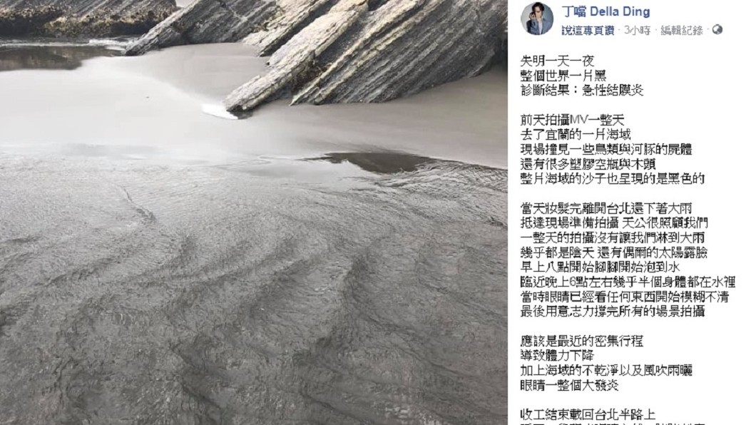 圖／翻攝自丁噹臉書