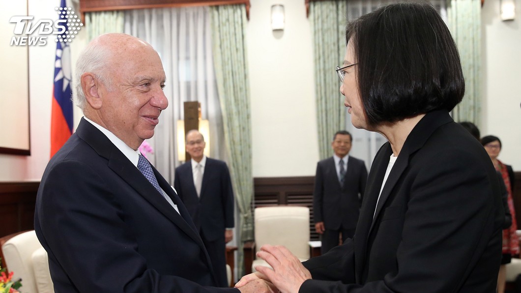 蔡總統接見比利時參院議長 盼挺台參與WHA