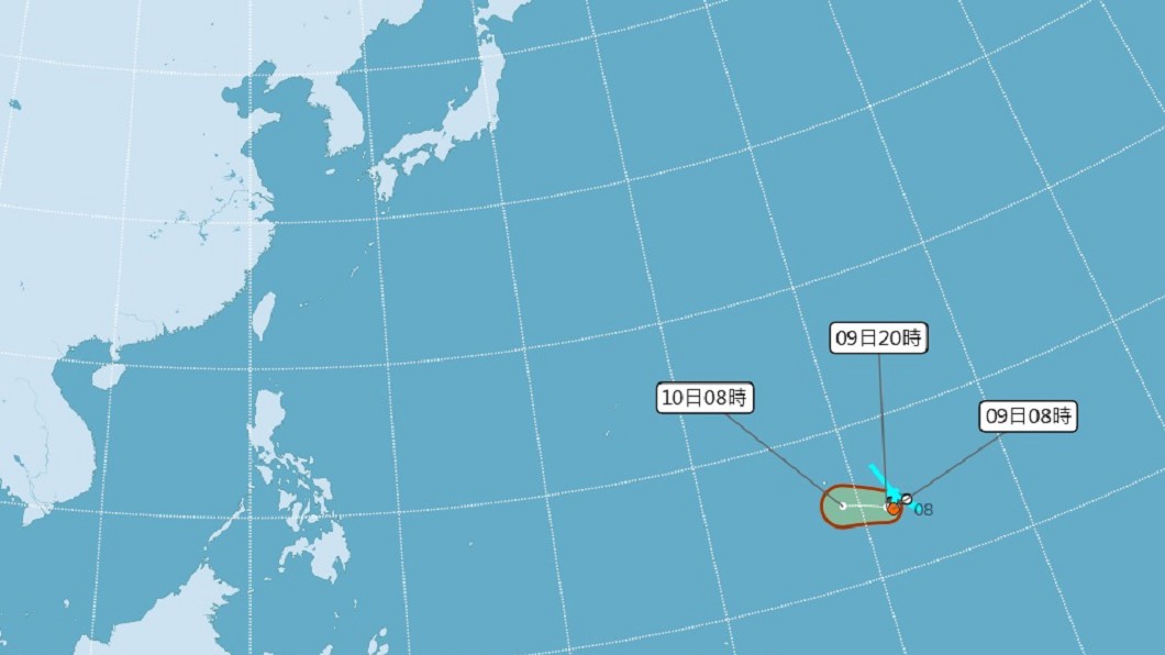 「5月颱」侵台機率低 專家:因西風帶尚未北撤