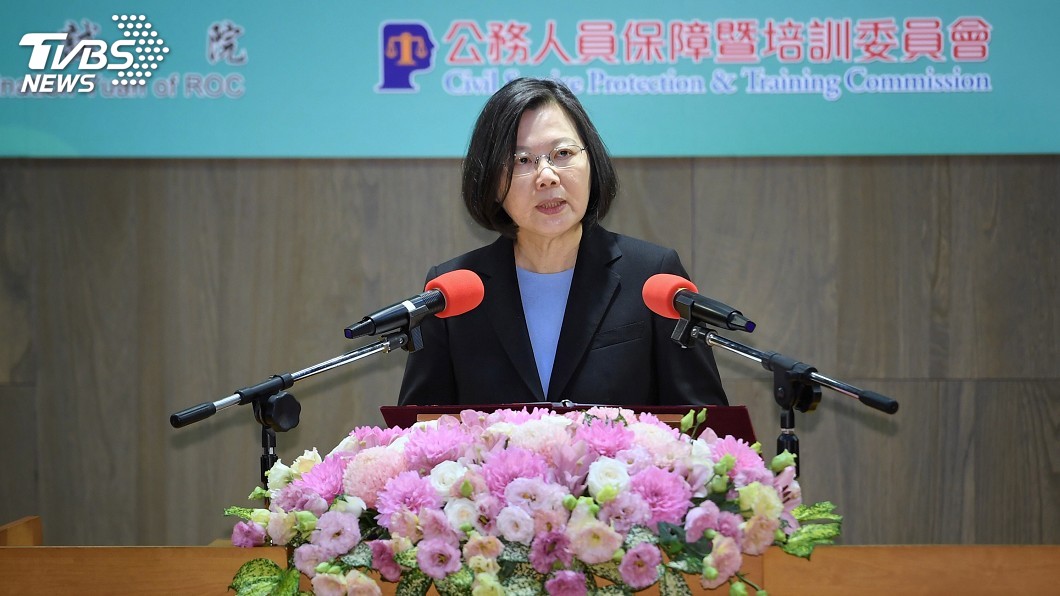 蔡總統出席高階文官開訓典禮　提出3點期許