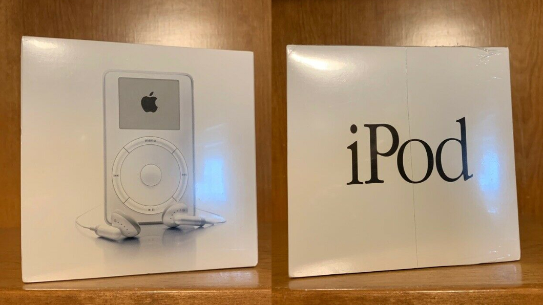 古董級!超完整初代iPod現身網拍 價格狂翻50倍