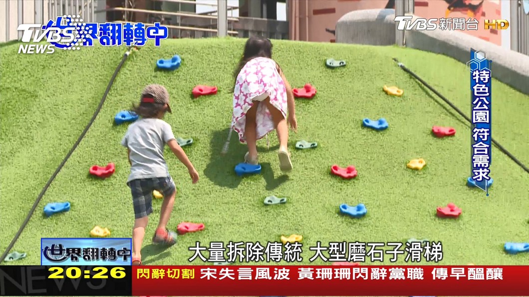 你家公園不一樣了 改造運動起跑變身都市遊樂園