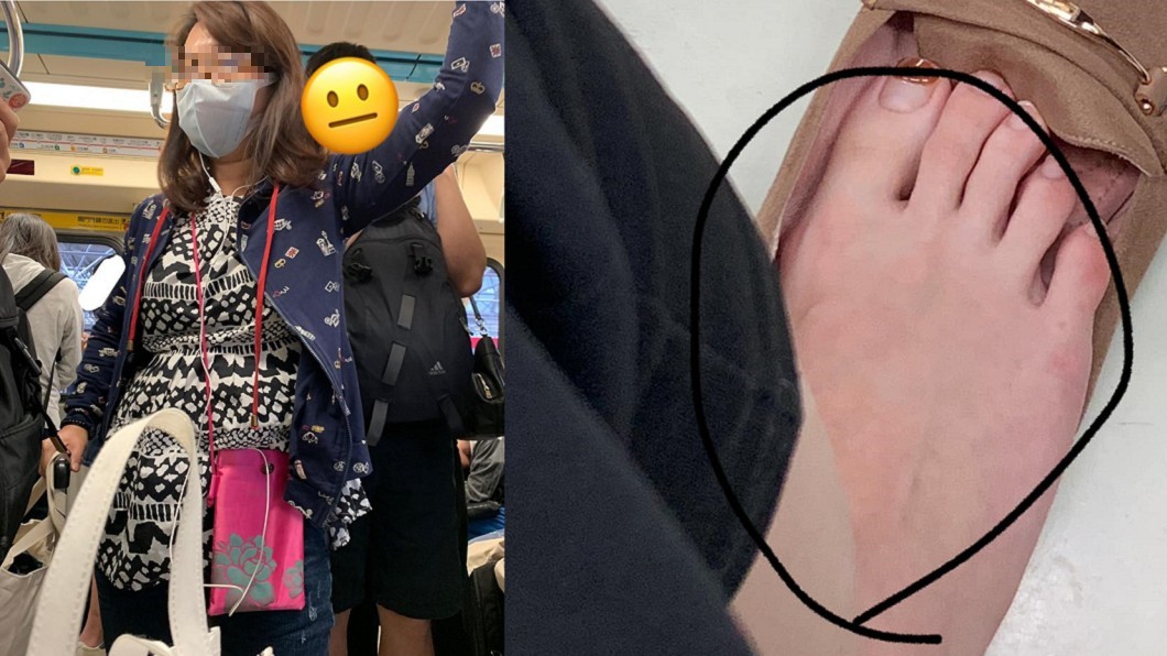 位置被坐走…大嬸一屁股壓她身上 起身還踩腳洩憤