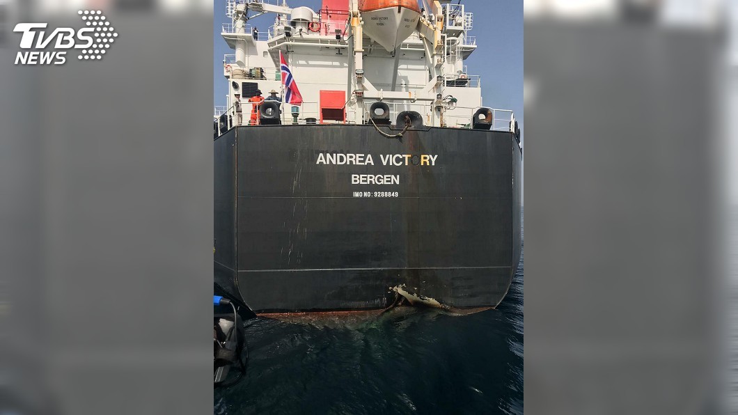 波灣油輪破壞事件罩疑雲 衛星畫面未見嚴重損害