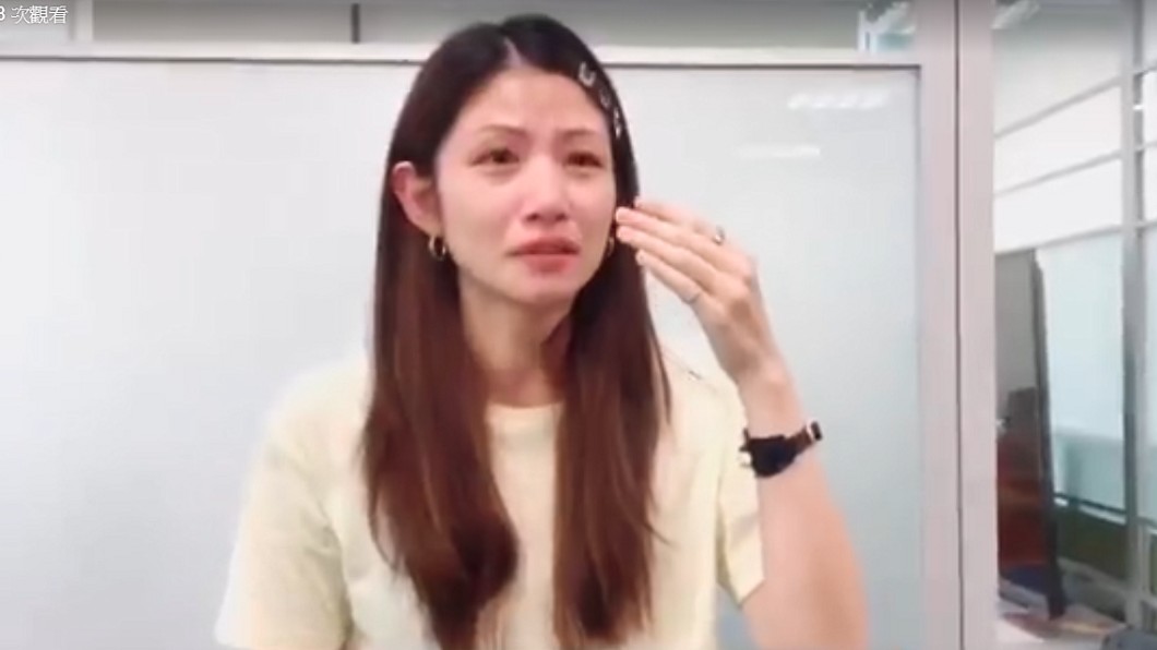 李千那得知喜訊後激動大哭。圖/翻攝自李千那臉書