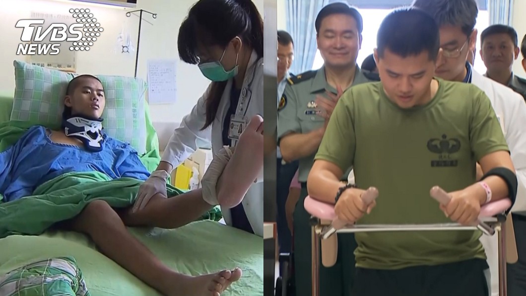 奇蹟！傘兵秦良丰「近癱→可站立」：好了還想跳傘