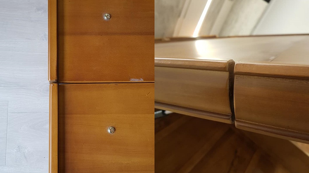 瞎！實木床架歪斜不齊　家具行稱正常：它還會生長