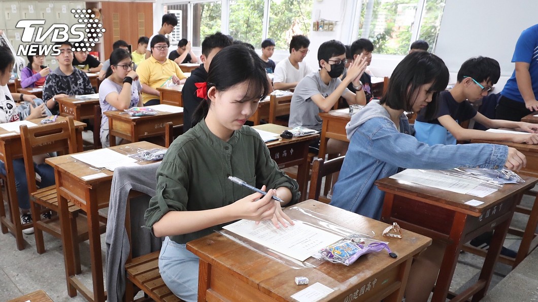 國中教育會考登場(圖/中央社)
