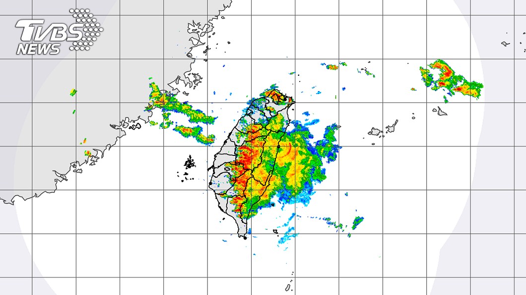 最新!雨區向北擴大 全台17縣市防豪大雨