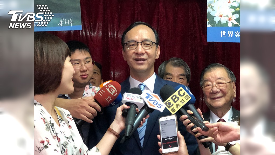 韓指柯參選2020變驚悚片 朱立倫:觀眾會跑掉