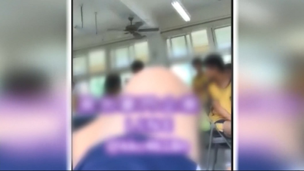 唱什麼畢業歌爆衝突 男朝女國中生砸椅
