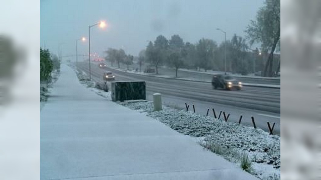 美國科羅拉多出現五月雪 交通大亂到處塞車