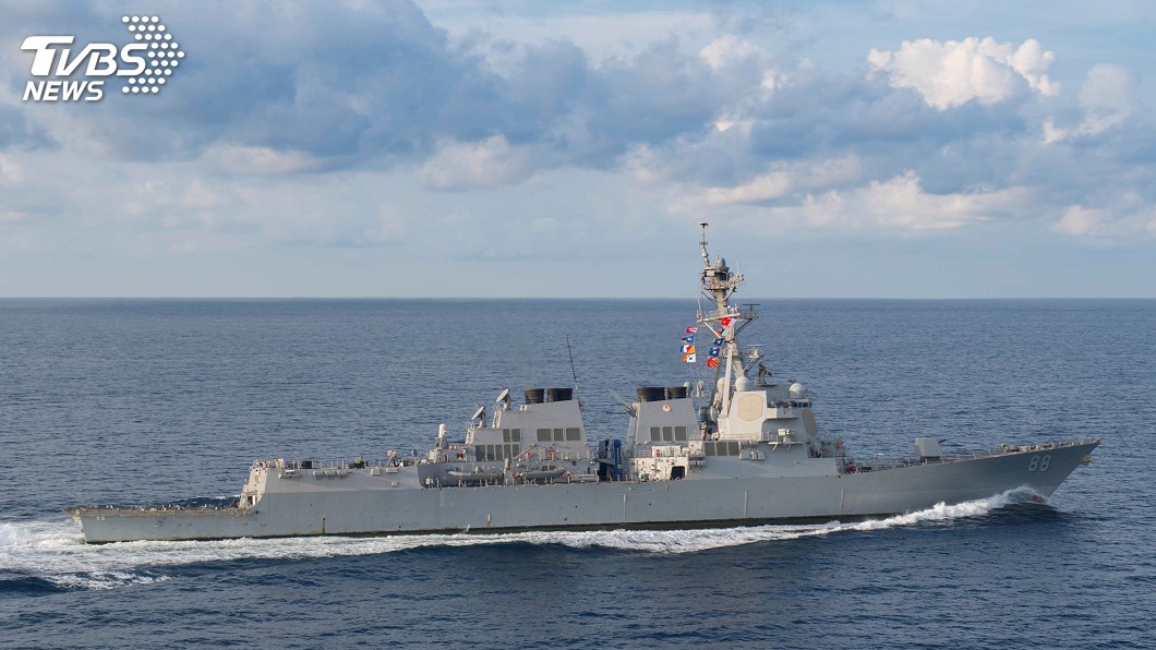 美軍:已派2軍艦通過台灣海峽