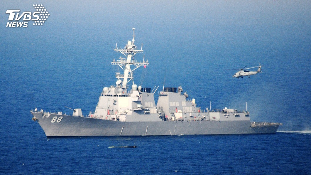 今年以來第5度! 美2艘軍艦通過台灣海峽