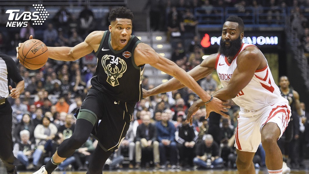 字母哥哈登全票進NBA年度第一隊 詹皇成遺珠