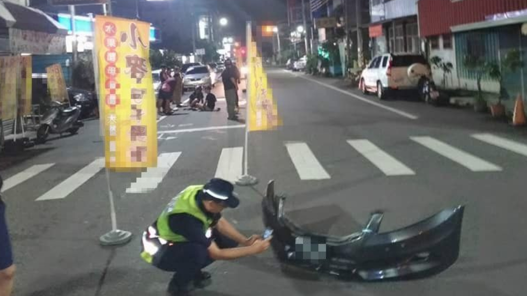 撞2學生肇逃!「車下巴」掉現場成證據 網友笑翻